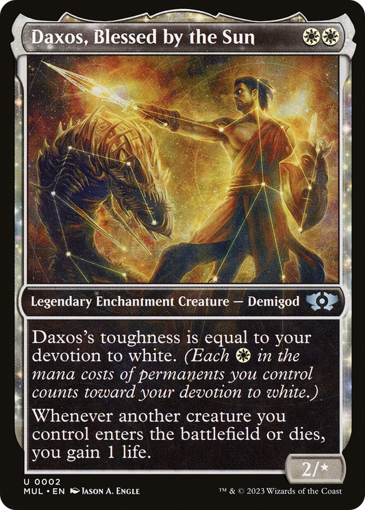Daxos, Blessed by the Sun (0002) (Showcase)
