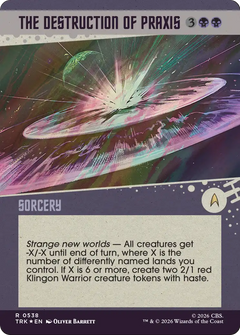 The Destruction of Praxis (0538) (Showcase) (TRK) - Surge Foil