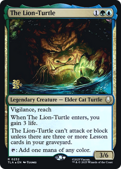 The Lion-Turtle (0232) (Prerelease) (PTLA) - Foil