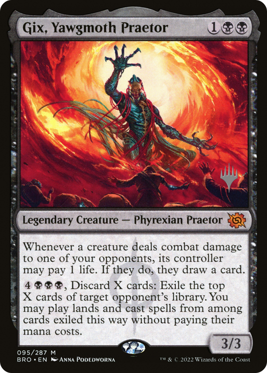 Gix, Yawgmoth Praetor (095) (Promo Pack)