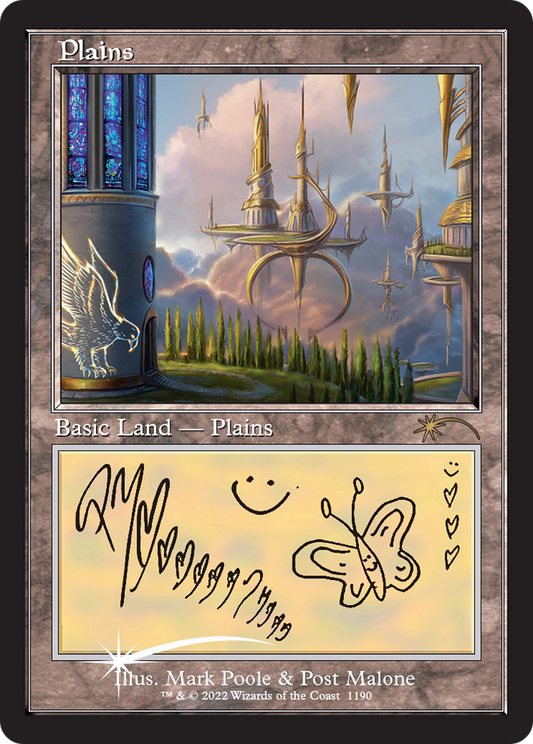 Plains (1190) (Showcase) - Foil
