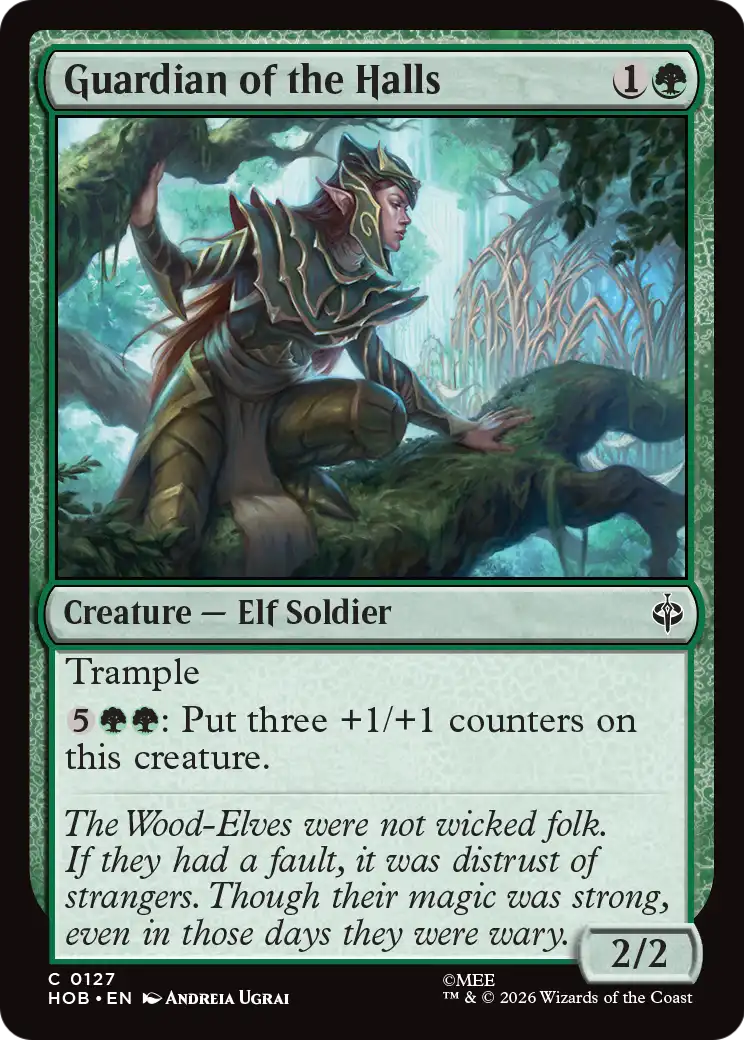 Guardian of the Halls (HOB) - Foil