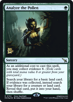 Analyze the Pollen (0150) (Prerelease) - Foil
