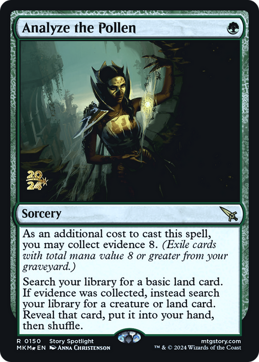 Analyze the Pollen (0150) (Prerelease) - Foil