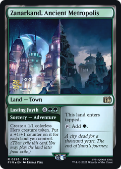 Zanarkand, Ancient Metropolis // Lasting Fayth (0293) (Prerelease) - Foil