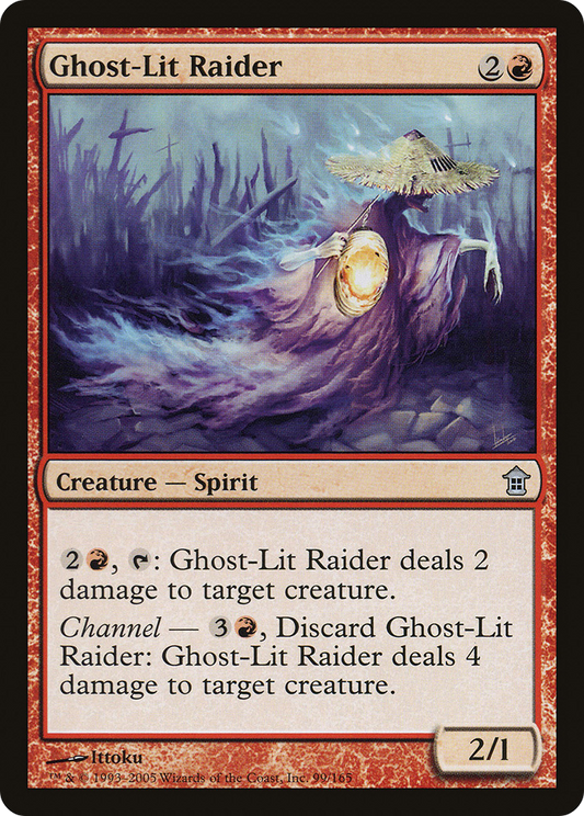 Ghost-Lit Raider - Foil