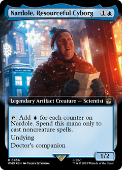 Nardole, Resourceful Cyborg (0956) (Extended Art) - Surge Foil