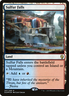 Sulfur Falls (247) (Prerelease) - Foil