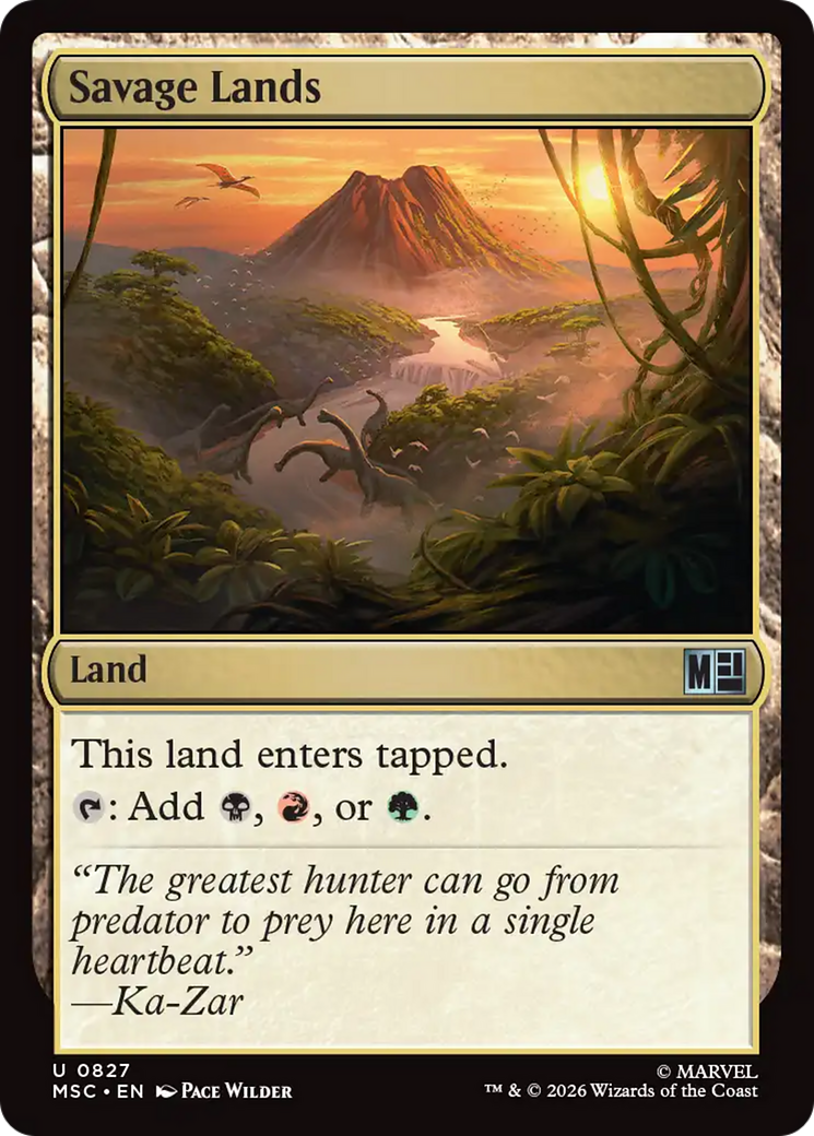 Savage Lands (MSC)