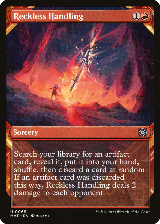Reckless Handling (0069) (Showcase) - Foil