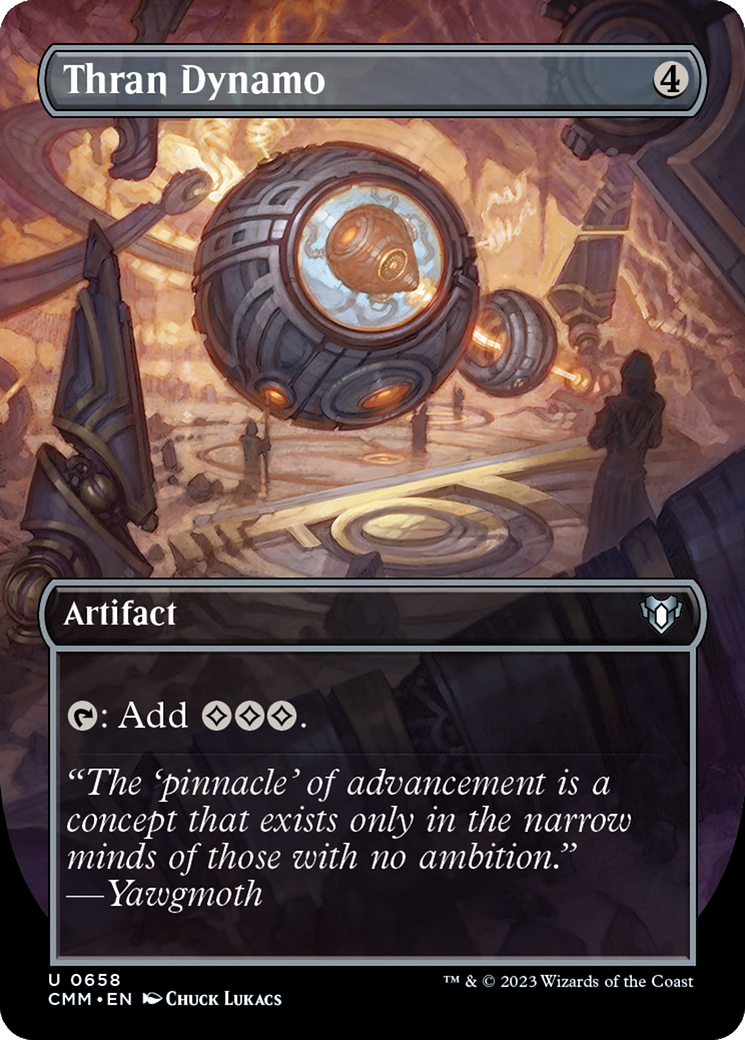 Thran Dynamo (0658) (Borderless) - Foil