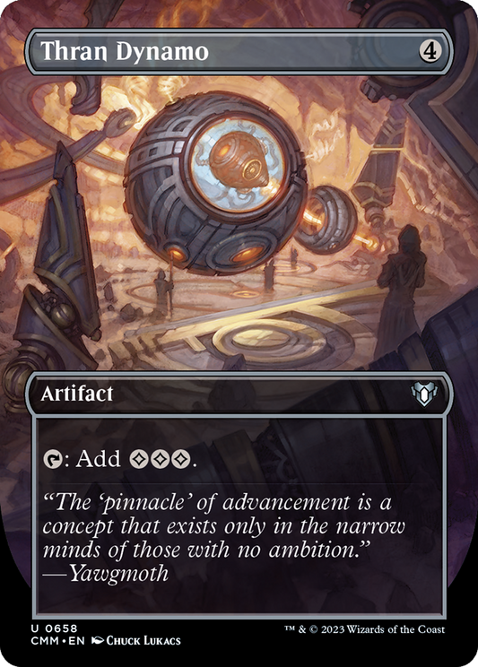 Thran Dynamo (0658) (Borderless) - Foil