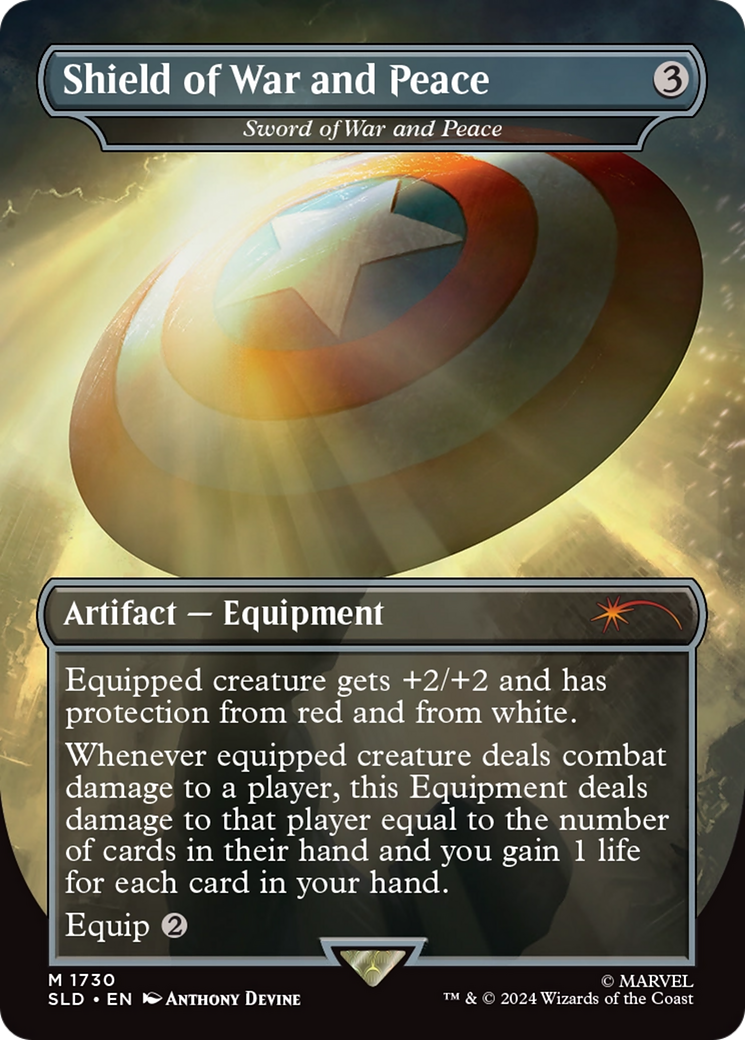 Shield of War and Peace [Sword of War and Peace] (1730) (Borderless)