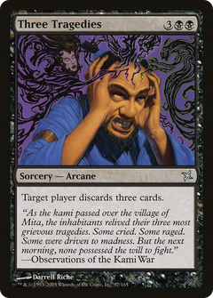 Three Tragedies - Foil