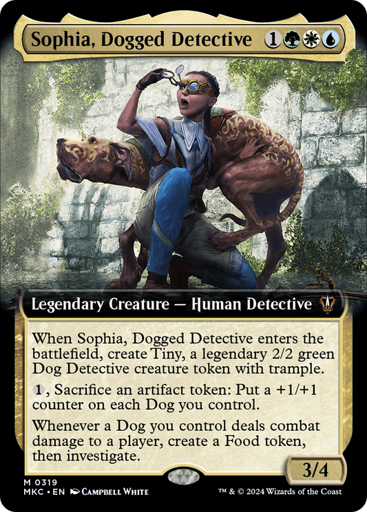 Sophia, Dogged Detective (0319) (Extended Art)