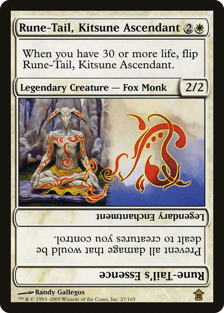 Rune-Tail, Kitsune Ascendant // Rune-Tail's Essence - Foil