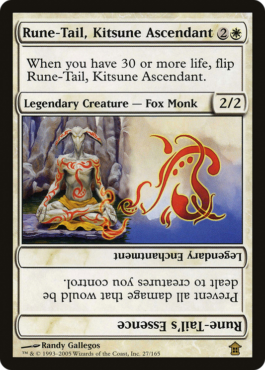Rune-Tail, Kitsune Ascendant // Rune-Tail's Essence - Foil