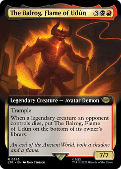 The Balrog, Flame of Udun (0395) (Extended Art)