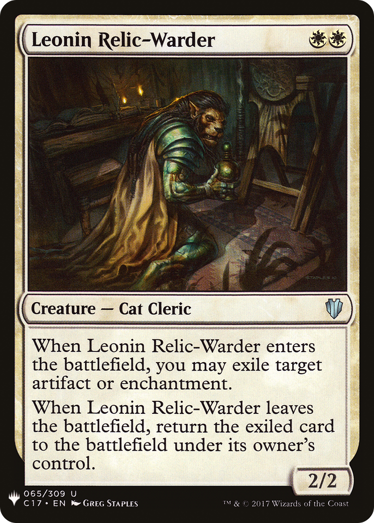 Leonin Relic-Warder (065)