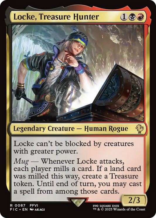 Locke, Treasure Hunter - Surge Foil