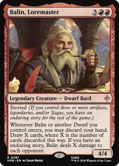 Balin, Loremaster (HOB) - Foil