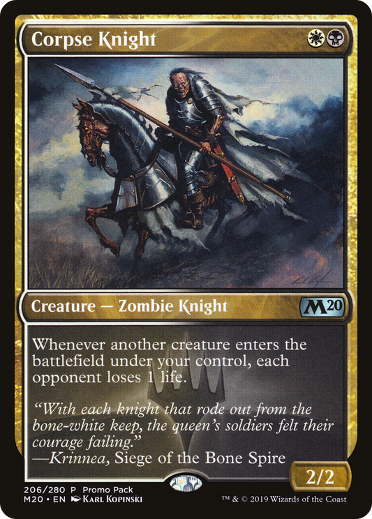 Corpse Knight (206) (Promo Pack) - Foil
