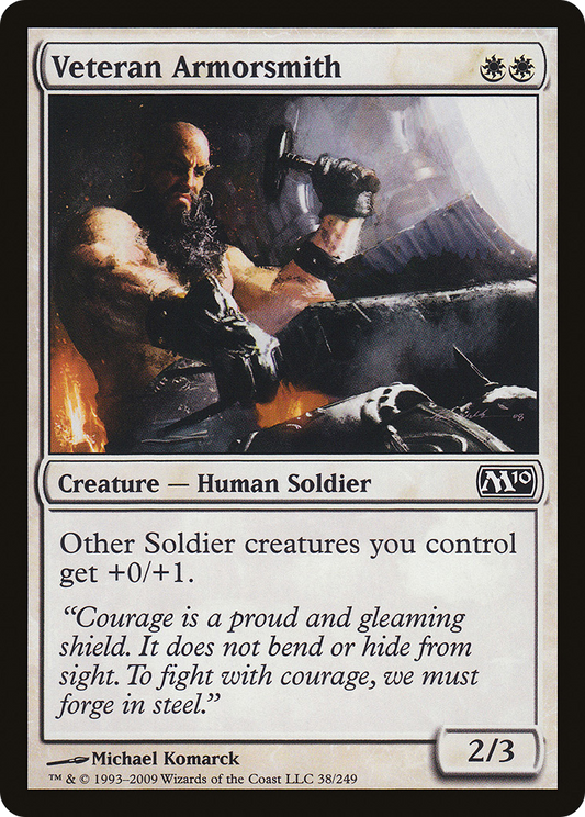 Veteran Armorsmith - Foil