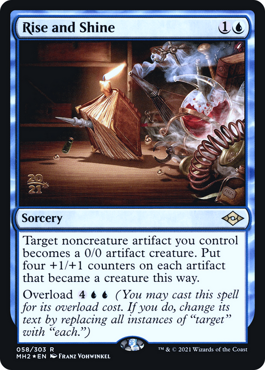Rise and Shine (058) (Prerelease) - Foil