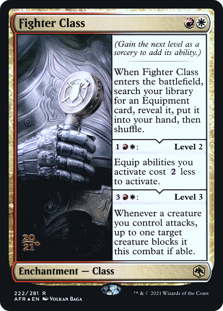 Fighter Class (222) (Prerelease) - Foil