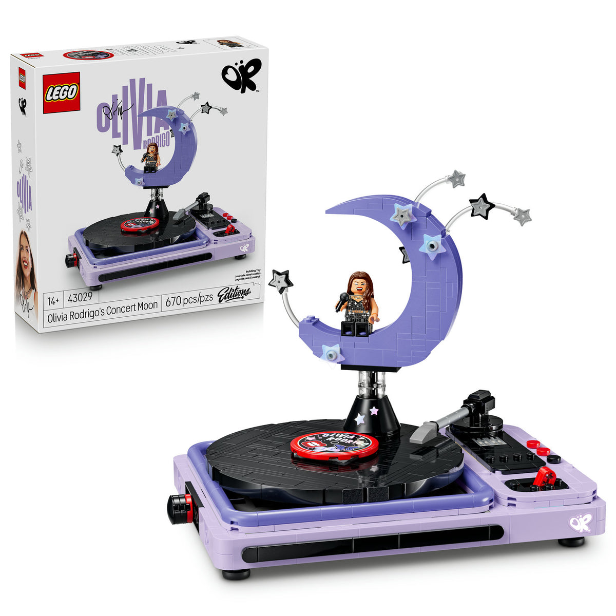 LEGO Set - Olivia Rodrigo's Concert Moon