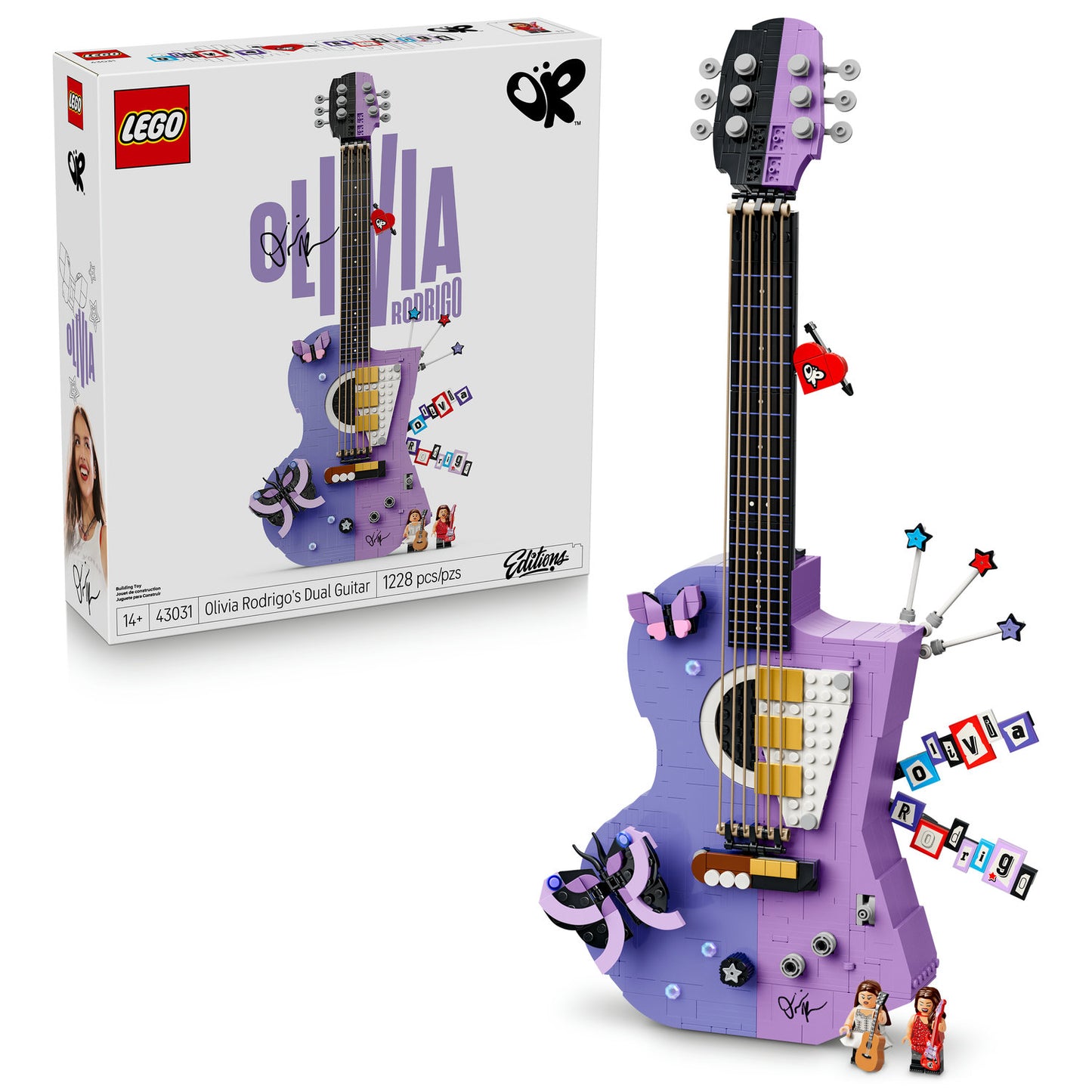 LEGO Set - Olivia Rodrigo's Dual Guitar