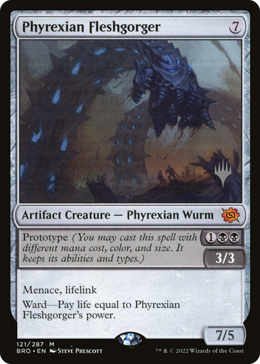 Phyrexian Fleshgorger (121) (Promo Pack)