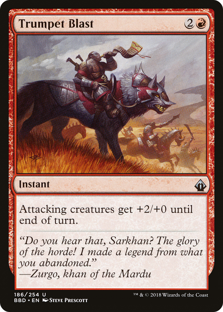 Trumpet Blast - Foil