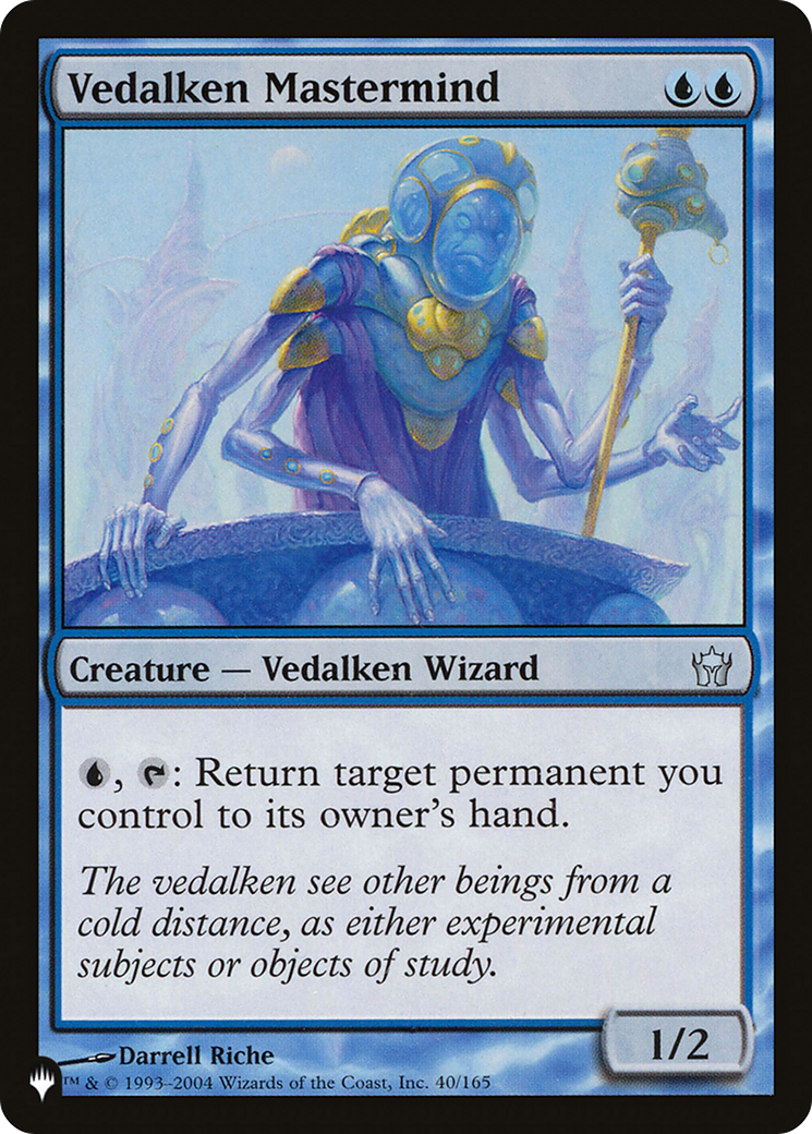 Vedalken Mastermind (5DN-40) (PLST)