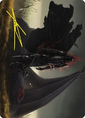 Witch-king of Angmar (43/81) Art Card (ALTR) - Gold-Stamped Signature