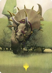 Regal Behemoth (43/81) Art Card (ACMM) - Gold-Stamped Signature