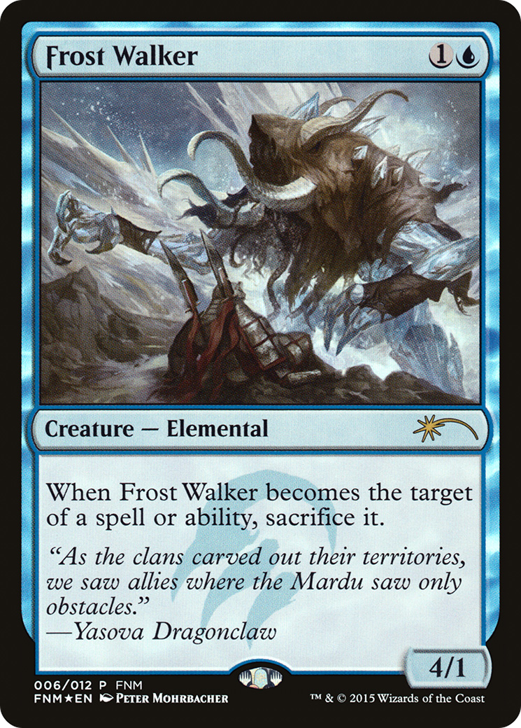 Frost Walker (006) (FNM) - Foil