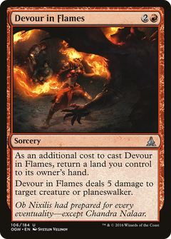 Devour in Flames - Foil