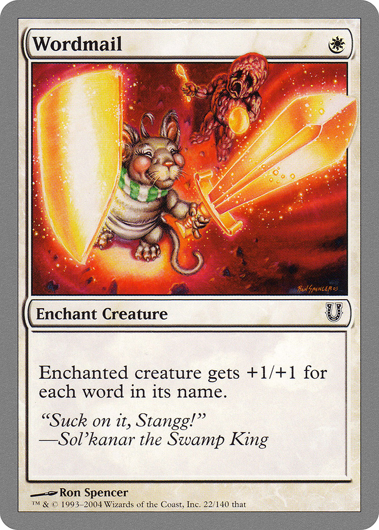 Wordmail - Foil