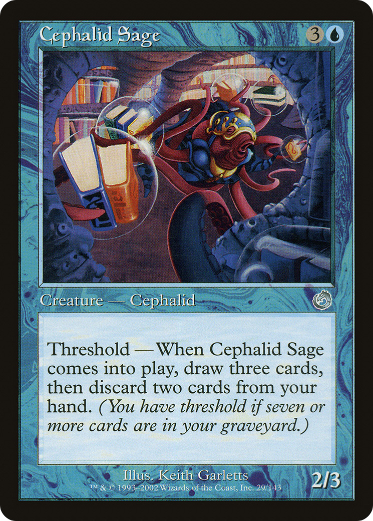 Cephalid Sage - Foil