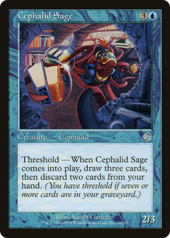 Cephalid Sage - Foil