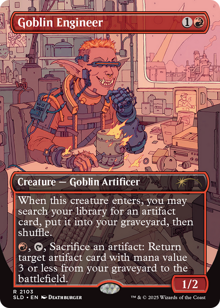 Goblin Engineer (2103) (Borderless) - Foil