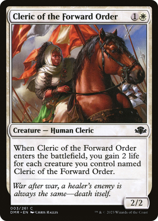 Cleric of the Forward Order - Foil