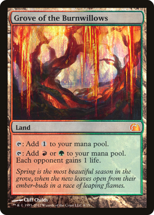 Grove of the Burnwillows - Foil