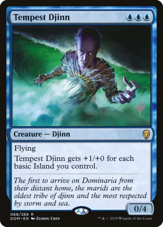 Tempest Djinn (068) (Promo Pack) - Foil