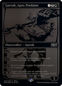 Garruk, Apex Predator (210) (2014) (SDCC) - Foil