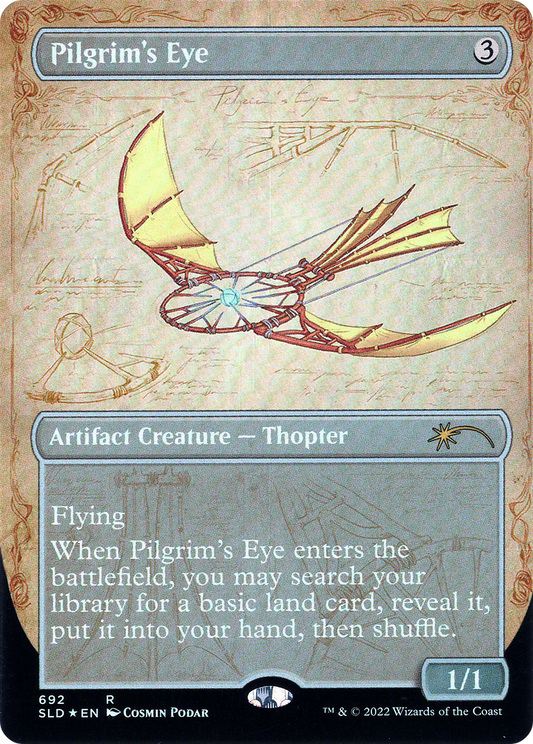 Pilgrim's Eye (692) (Borderless) - Foil