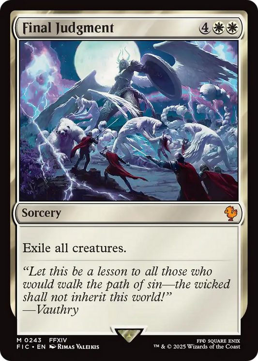 Final Judgment - Surge Foil