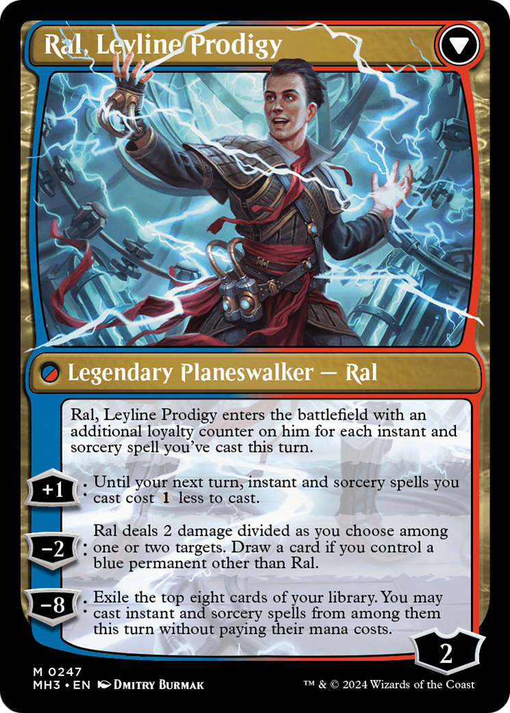 Ral, Monsoon Mage // Ral, Leyline Prodigy (MH3)