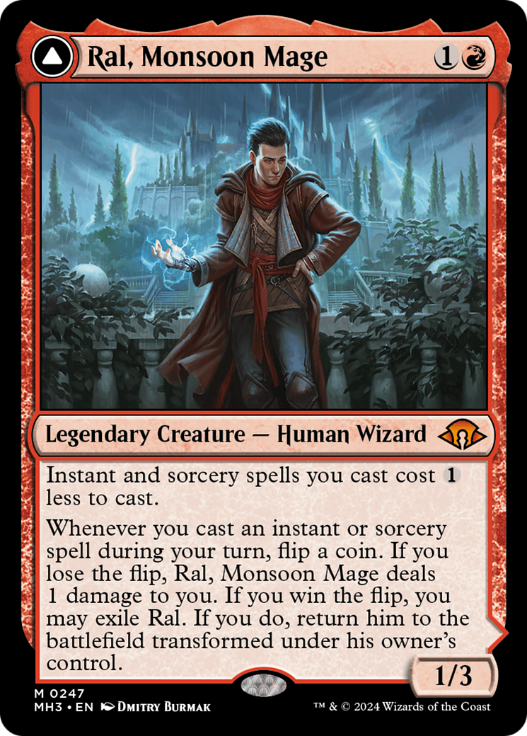 Ral, Monsoon Mage // Ral, Leyline Prodigy (MH3)